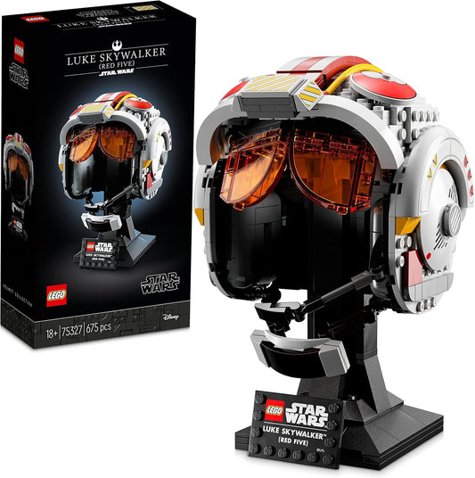 Lego Star Wars Luke Skywalker Red 5 Helmet 75327