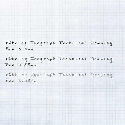 Rotring Isograph Technical Drawing Pen, 0.35 mm