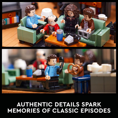 Lego Ideas Seinfeld 21328 Building Kit; Collectible Display Model; Delightful 1990s Nostalgia Gift for Adults (1,326 Pieces)