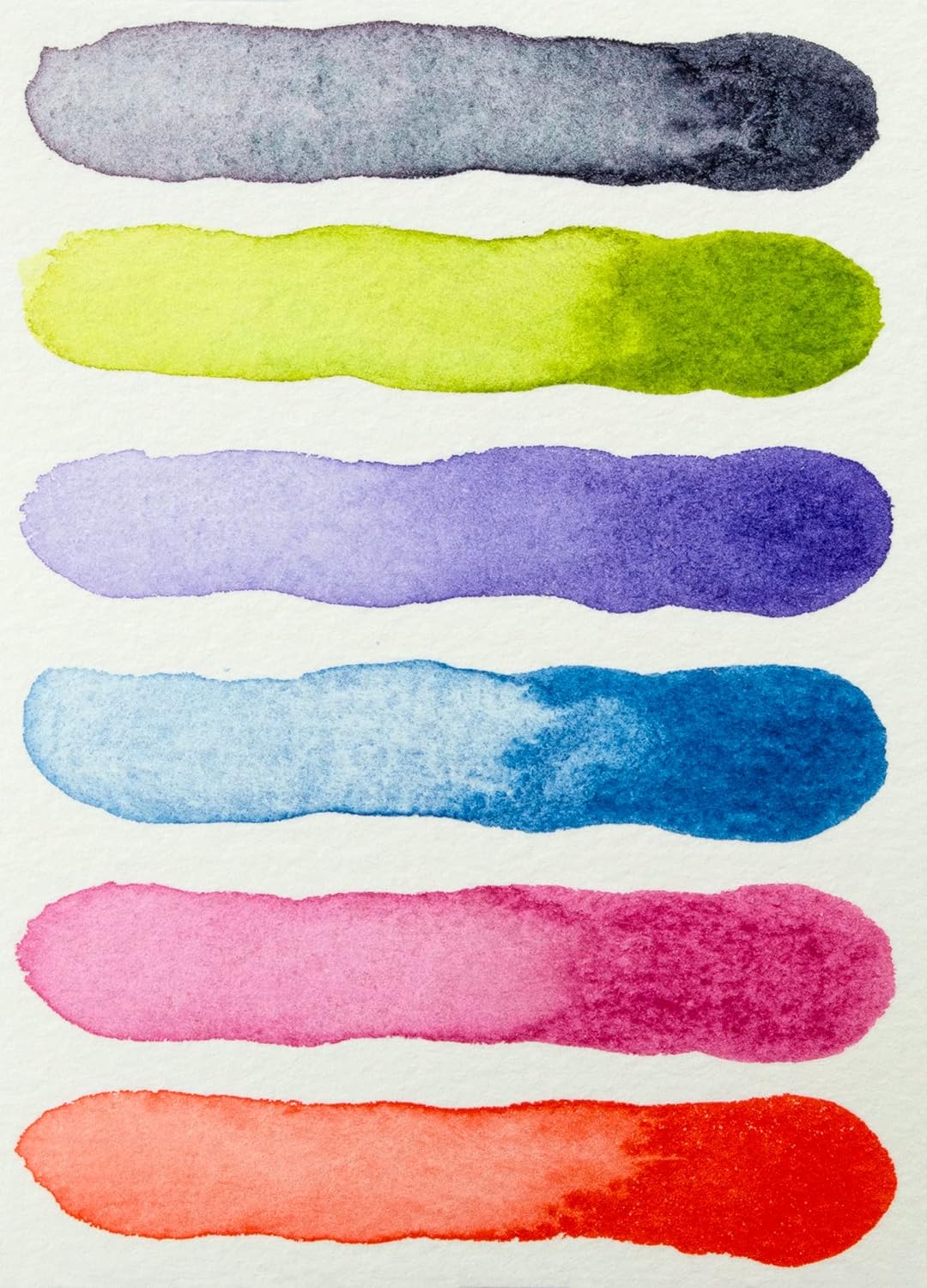 Daniel Smith Transparent Watercolor Paint, Extra Fine Stella Canfield (2), 6 Color Set, 0.16 fl oz (5 ml) (No.2), 285610409