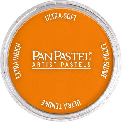 PanPastel Artist Pastels by GOLDEN, Orange, 2.44??� / 62mm Pan Diameter, Professional Artist Pastels, Unique Pan Format (cake-like)