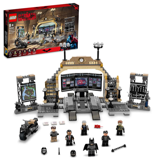 LEGO DC Batman Batcave: The Riddler Face-Off 76183 Building Kit; Cool Gotham City Batcave Toy for Kids Aged 8+ (581 Pieces)
