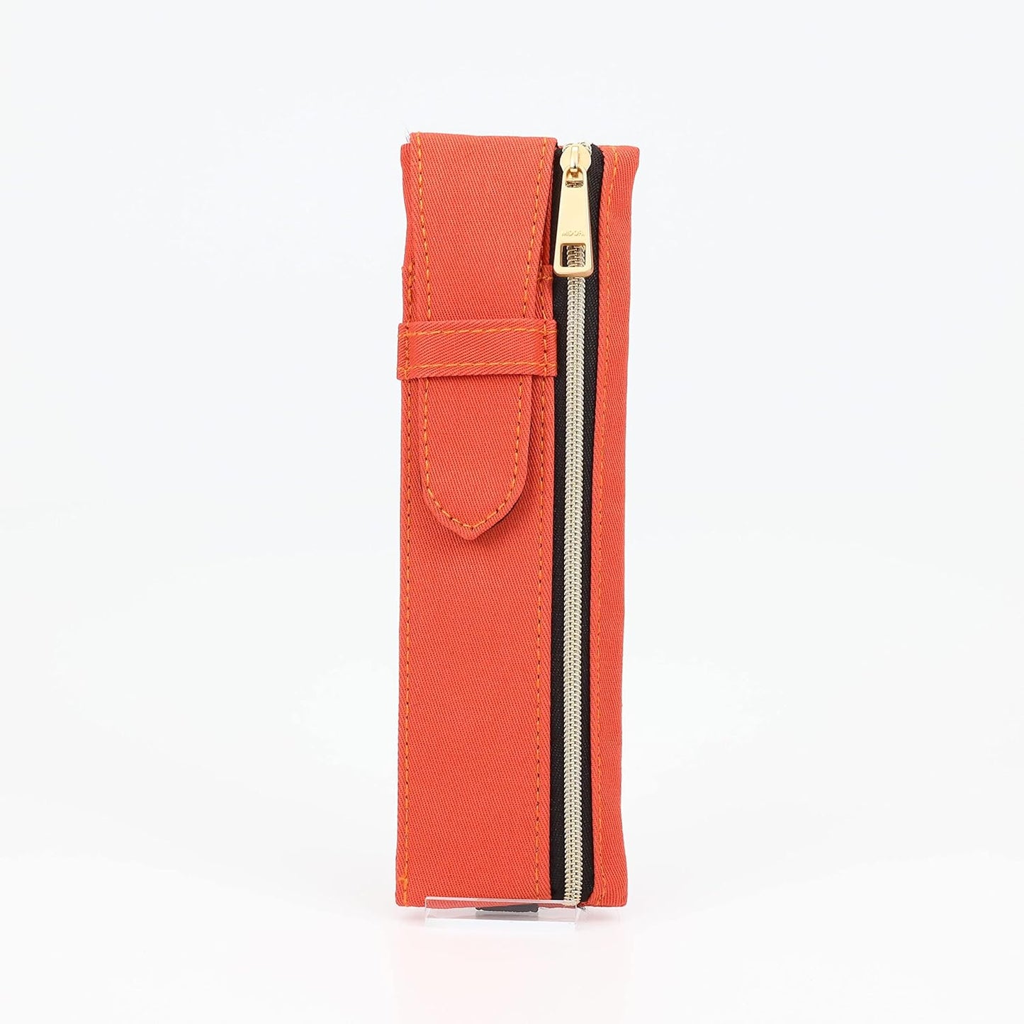 Midori 62323006 Pen Case, Bookband Pen Case, for B6 to A5, Orange