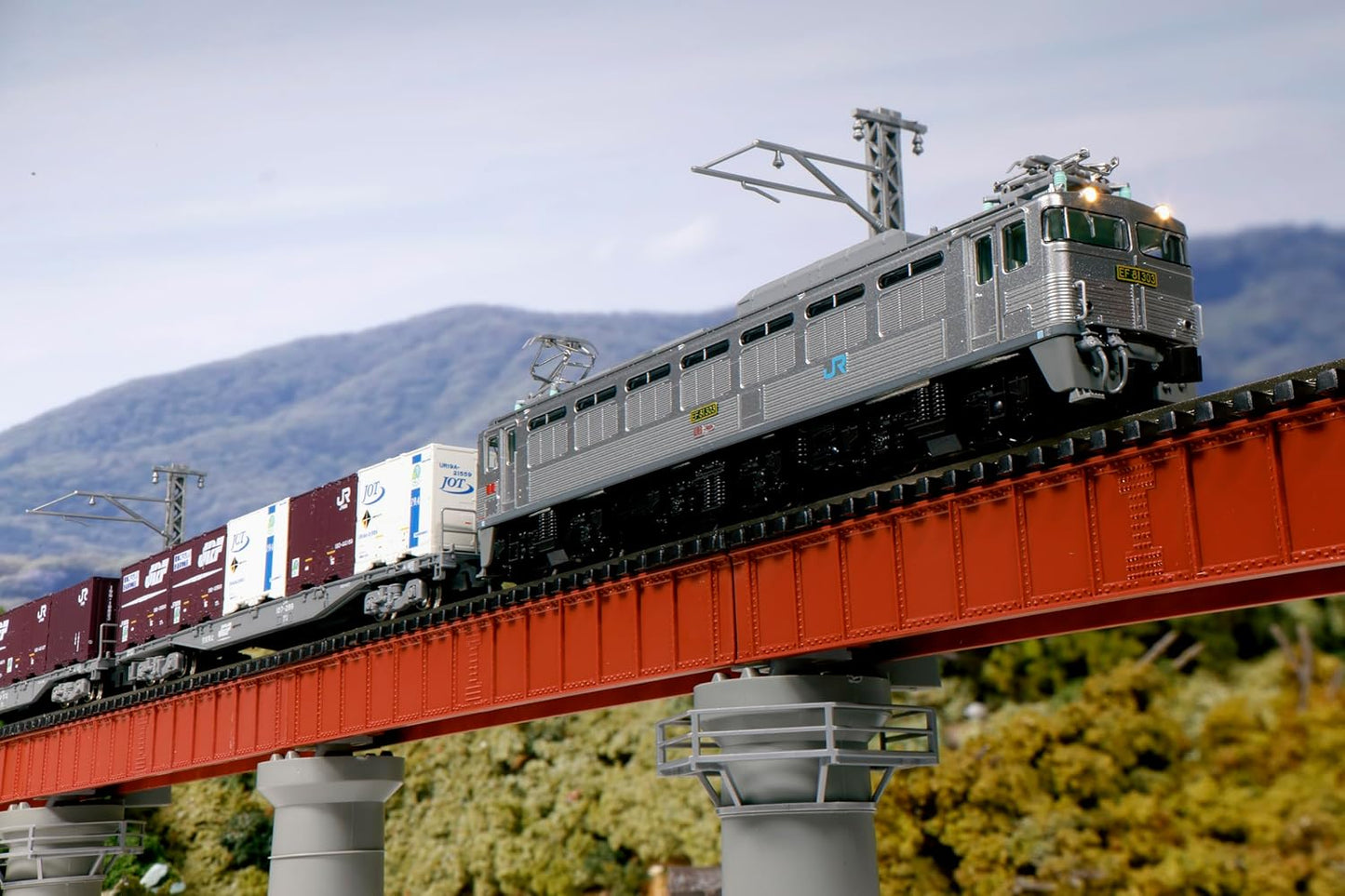 KATO N Gauge EF81 300 JR Cargo Update Car (Silver) 3067-3 Model Railway Electric Locomotive