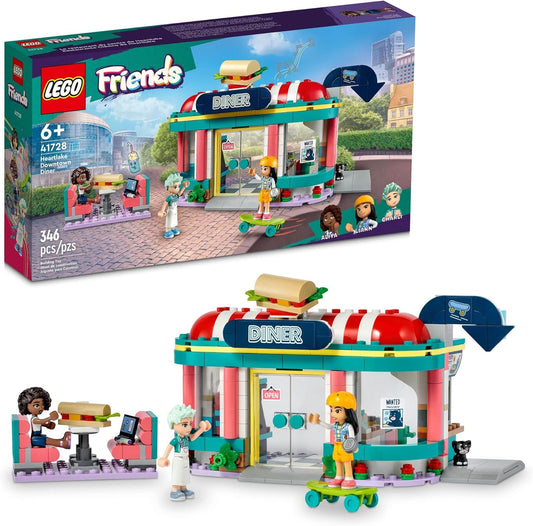 LEGO Friends Heartlake Serving Building Set of 3 Mini Figures from 2023 Series Toy for Children Over 6 Years, Gift Idea for Birthdays 41728