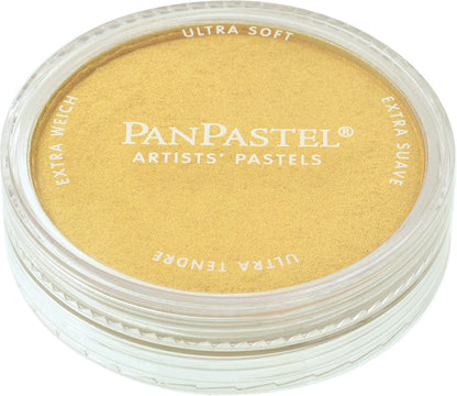 PanPastel Artist Pastels by GOLDEN, Light Gold, 2.44??� / 62mm Pan Diameter, Professional Artist Pastels, Unique Pan Format (cake-like)