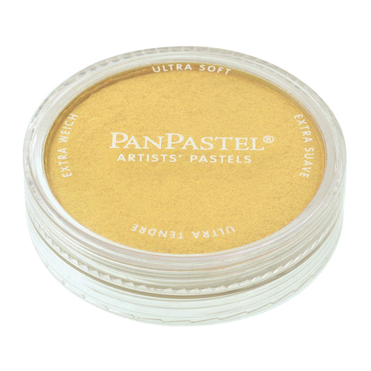 PanPastel Artist Pastels by GOLDEN, Light Gold, 2.44‰۝ / 62mm Pan Diameter, Professional Artist Pastels, Unique Pan Format (cake-like)