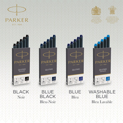 Parker 1950382 Quink Fountain Pen Refill Box of 5