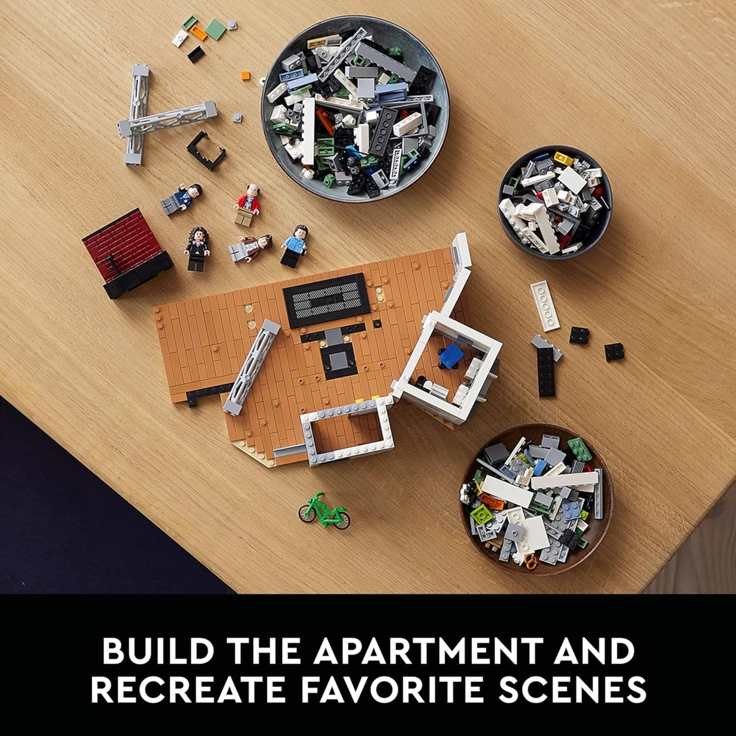Lego Ideas Seinfeld 21328 Building Kit; Collectible Display Model; Delightful 1990s Nostalgia Gift for Adults (1,326 Pieces)