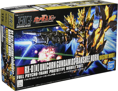 Bandai HGUC 175 Gundam RX-0 [N] Unicorn Gundam 02 Banshee Norn 1/144 Scale kit