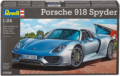 Revell of Germany 07026 Porsche 918 Spyder Model Kit, 19.4 cm Length, Various