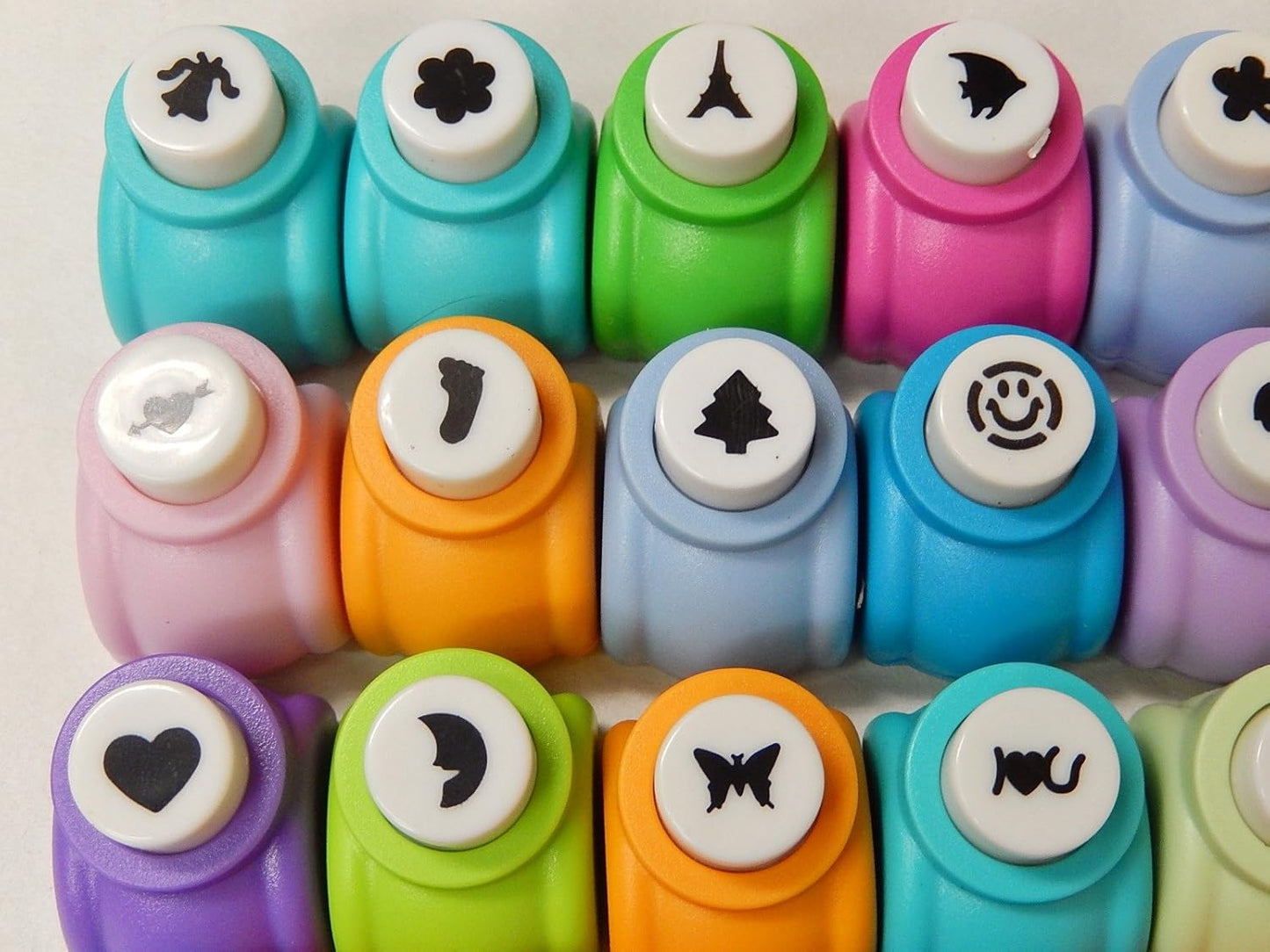 ShanTrip colorful 24 Quai mini craft punch set