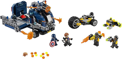 LEGO 76143 Marvel Avengers Superhelden - Truck-Festnahme Set Der Fall mit Captain America und Hawkeye Minifiguren