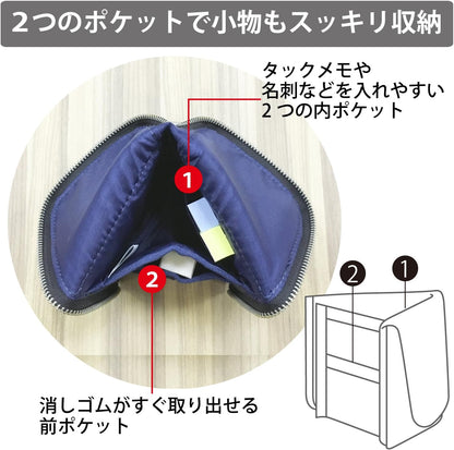 KOKUYO Pen case NEOCRITZ Flat Biz neokurittuhuratto (Red)