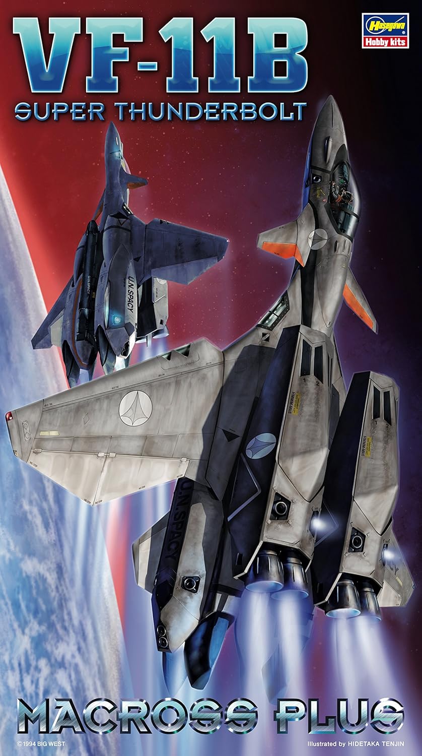 Hasegawa Macross Plus VF-11B Super Thunderbolt 1/72 Scale Plastic Model 23