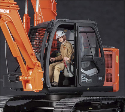 Hasegawa HSW04 1:35 Scale Hitachi Double Arm Construction Machine Astaco Neo Plastic Model