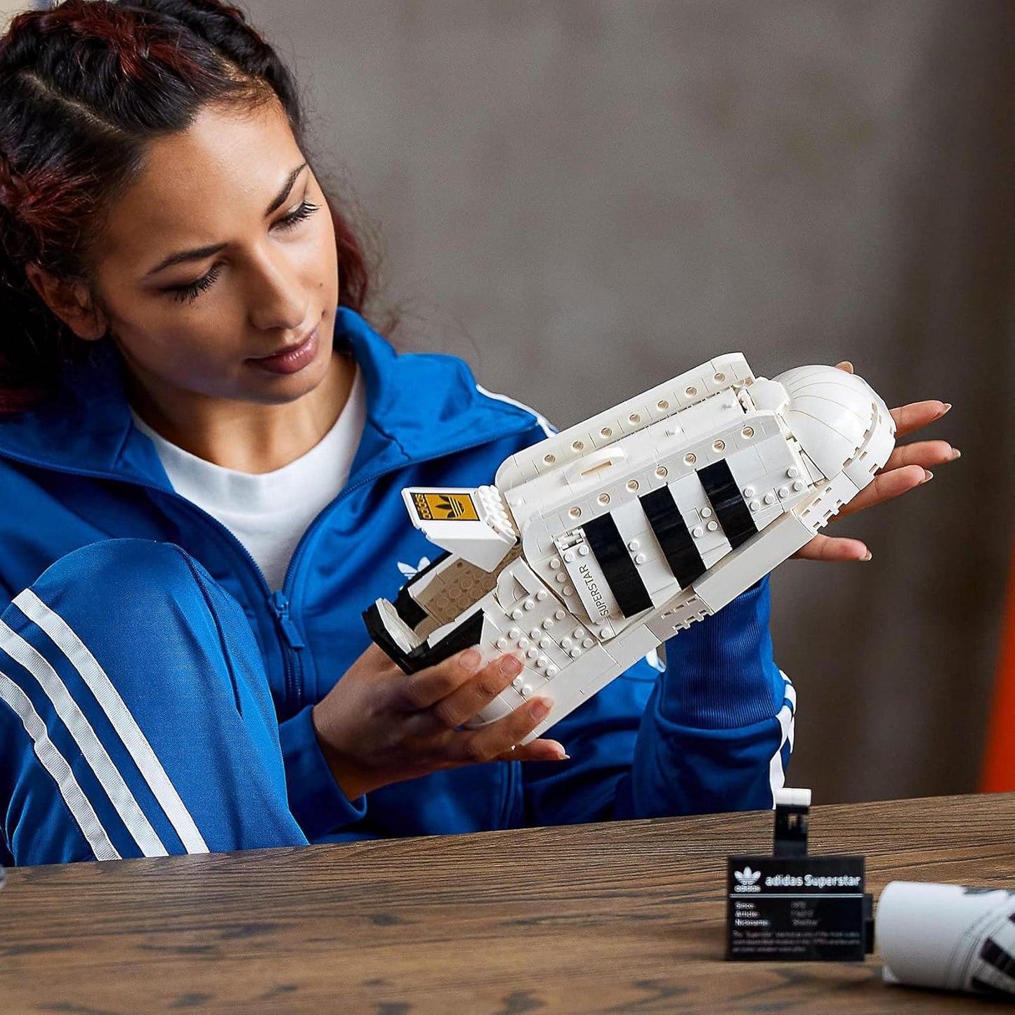 LEGO?? Icons adidas Originals Superstar 10282 Building Kit; Build and Display the Iconic Trainer