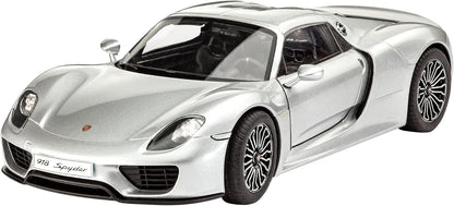 Revell of Germany 07026 Porsche 918 Spyder Model Kit, 19.4 cm Length, Various