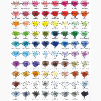 Kuretake ZIG ART & GRAPHIC TWIN 80 colors set, 0.8mm fine tip and the flexible brush, For illustrating, cartooning, Professional quality, AP-Certified, Odourless, Xylene Free, Made in Japan