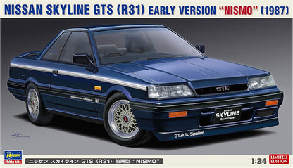 Hasegawa HA020378 1:24 Nissan Skyline GTS (R31) Early Version 'NISMO', Blue