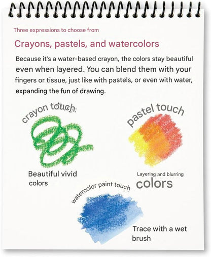 Yamato Colorix Silky Twister Crayons, CLST-24, 24 Colors