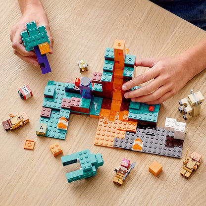 LEGO Minecraft Warped Forest 21168 Toy Blocks|Present|Video Game|Boys|Girls|Ages 8 And Up|Multicolor