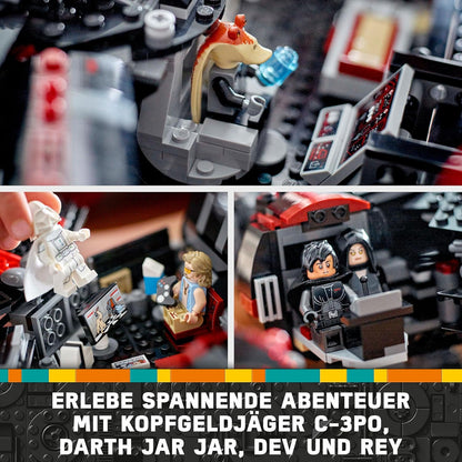 LEGO Star Wars The Black Falcon - Collectible Spaceship Set - Buildable Brick Vehicle for Kids - Birthday Gift for Boys, Girls and Fans 75389
