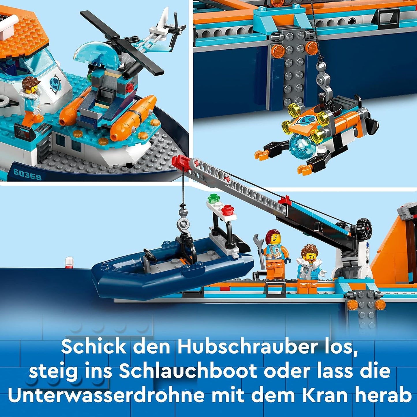 LEGO City 60368 - Arctic Explorer Ship