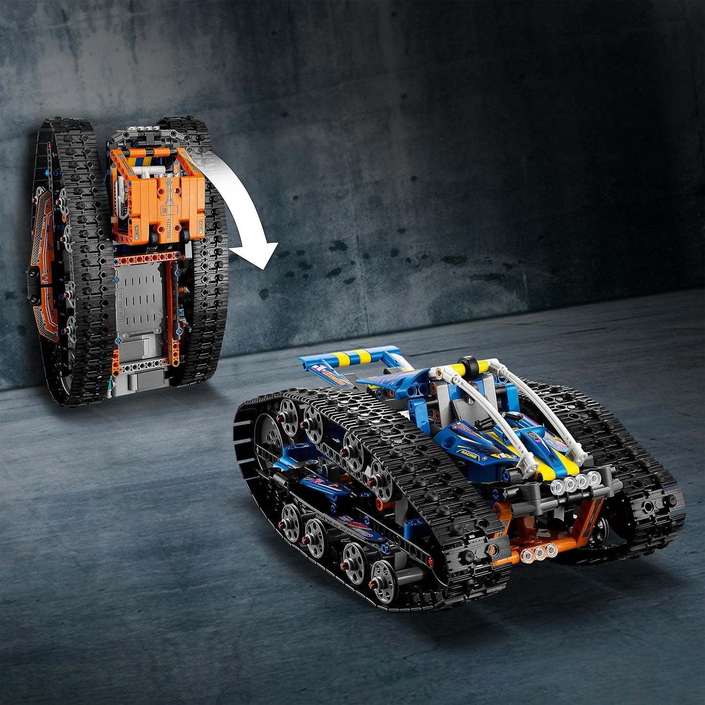 LEGO Technic App-Controlled Transformation Vehicle 42140, Off Road Remote Control Car, Building Car Kit That Flips, 2in1 RC Truck and Race Car Toy, Great Gift for Boys, Girls, Kids Who Love RC Cars
