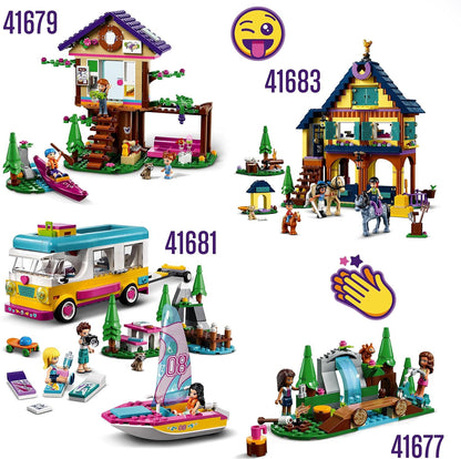 LEGO Friends Forest Horseback Riding Center 41683 Building Kit; Horse Riding