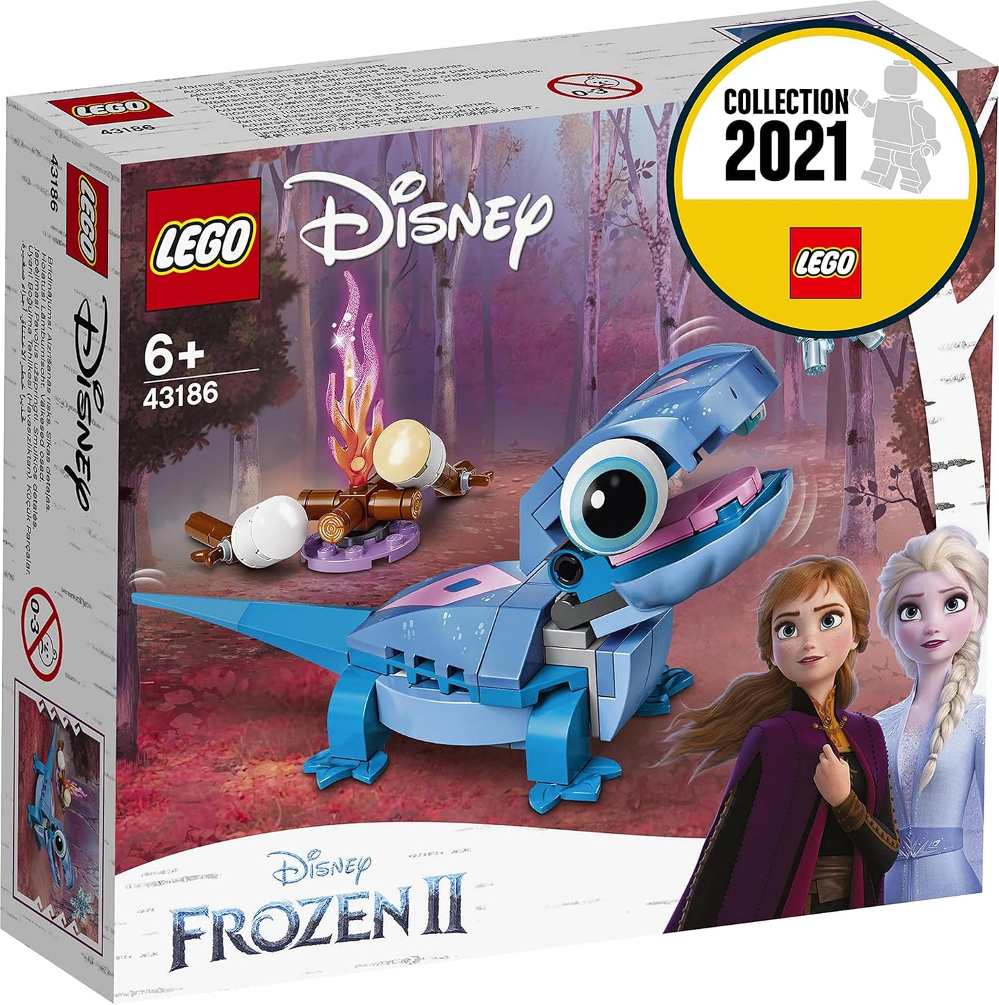 LEGO 43186 Disney Princess Buildable Character: Bruni The Salamander