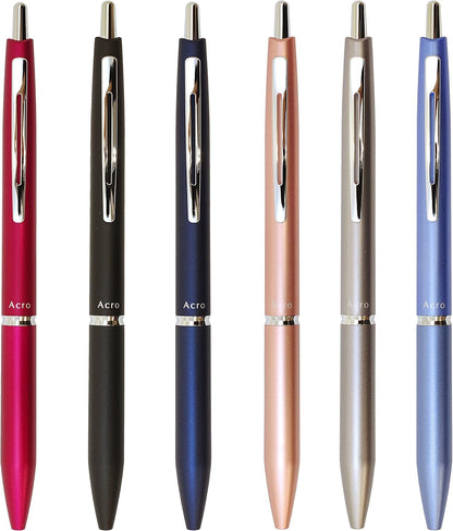 PILOT Oil-Based Ballpoint Pen, Acro 1000 0.5mm, Metallic Soft Blue Body (BAC-1SEF-MSL)