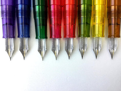Sailor fountain pen profit junior s limited edition color transparent yellow in fine print (MF). design details