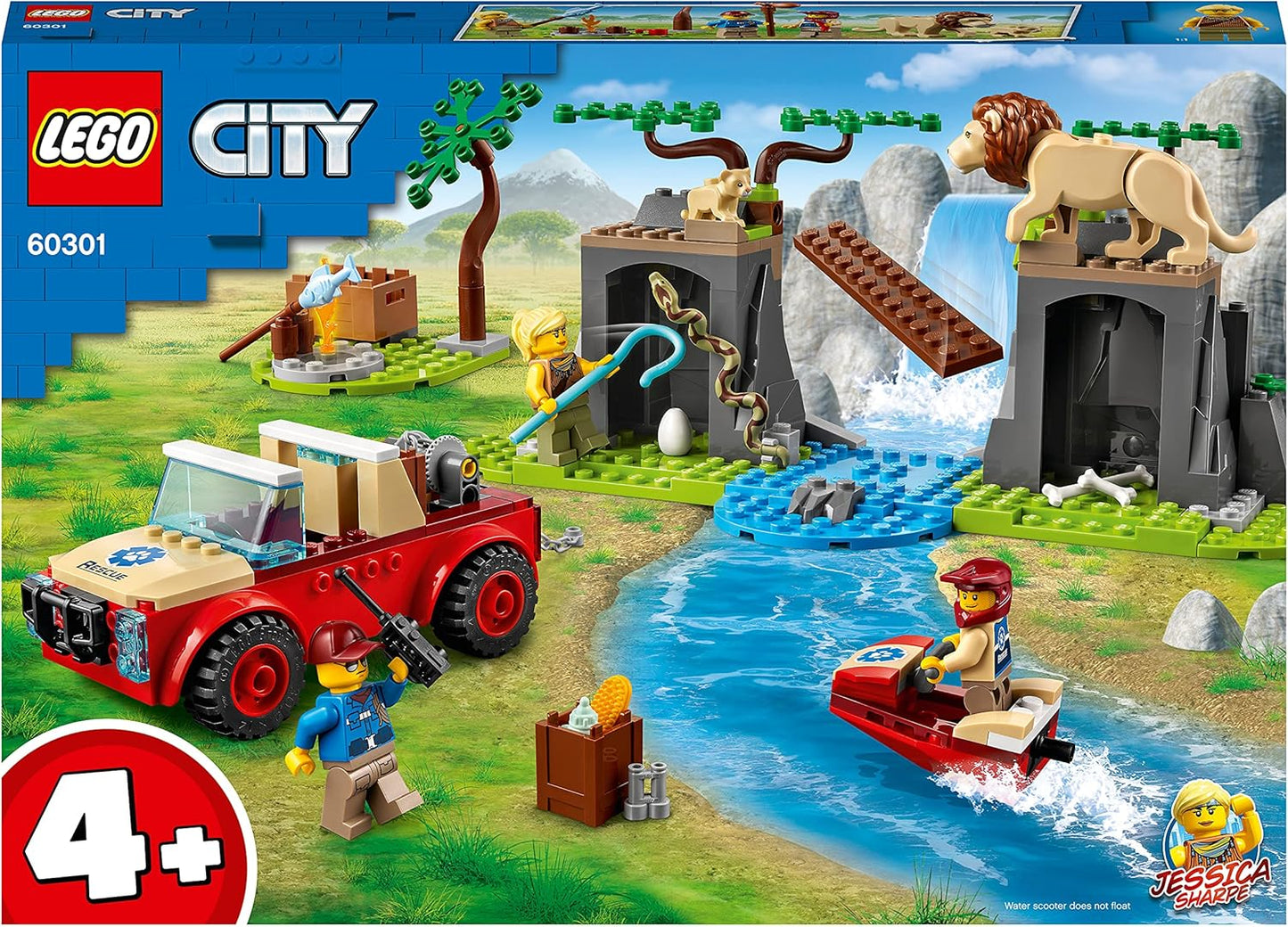 LEGO 60301 City Wildlife Wildlife Rescue Off-Roader