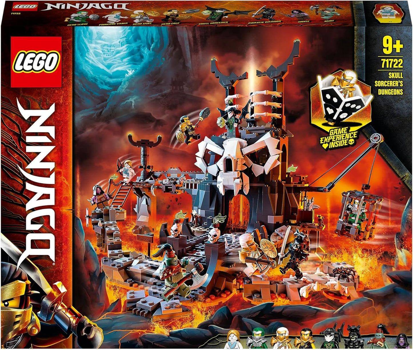 DISCO - 71722 LEGO Ninjago Skull Sorcerer's Dungeons ***2020*** (JUNE)