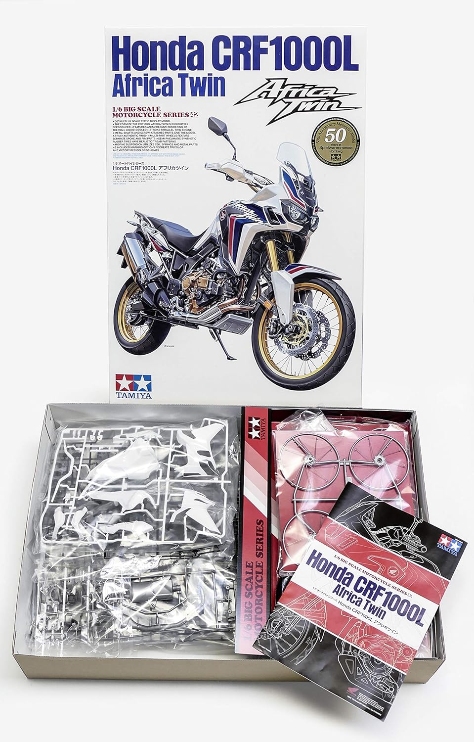 TAMIYA 1/6 Motorcycle Series No.42 Honda CRF 1000 L Africa Twin??�Japan Domestic Genuine Products???