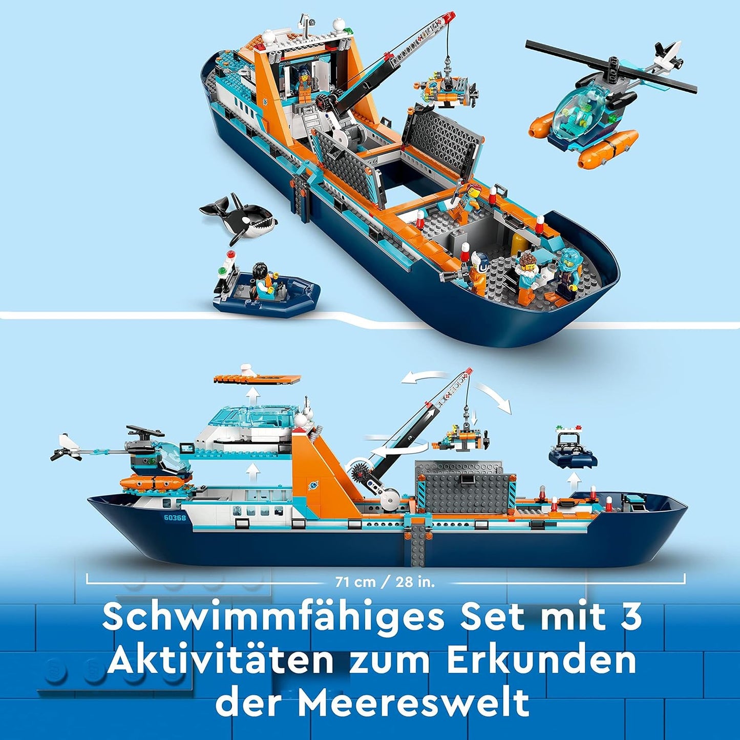 LEGO City 60368 - Arctic Explorer Ship
