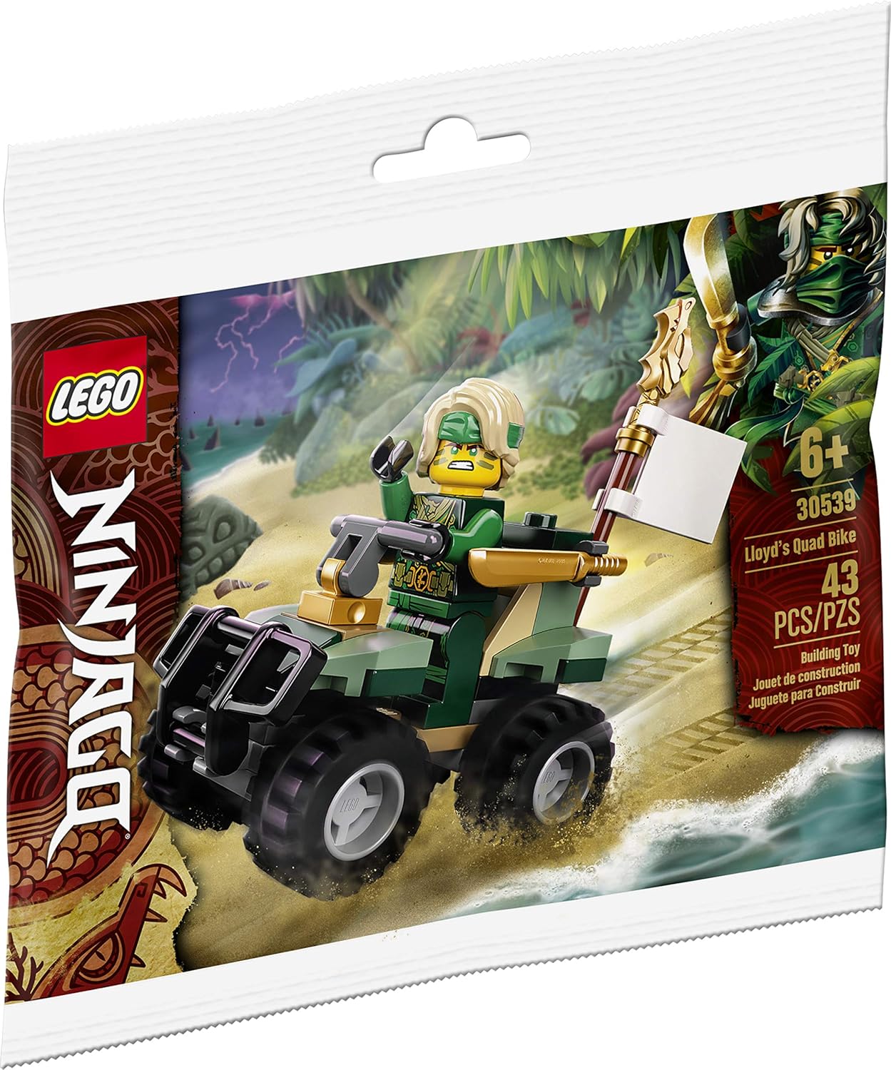 LEGO Ninjago Sets: 30539 Lloyd???s Quad Bike - Polybag Set