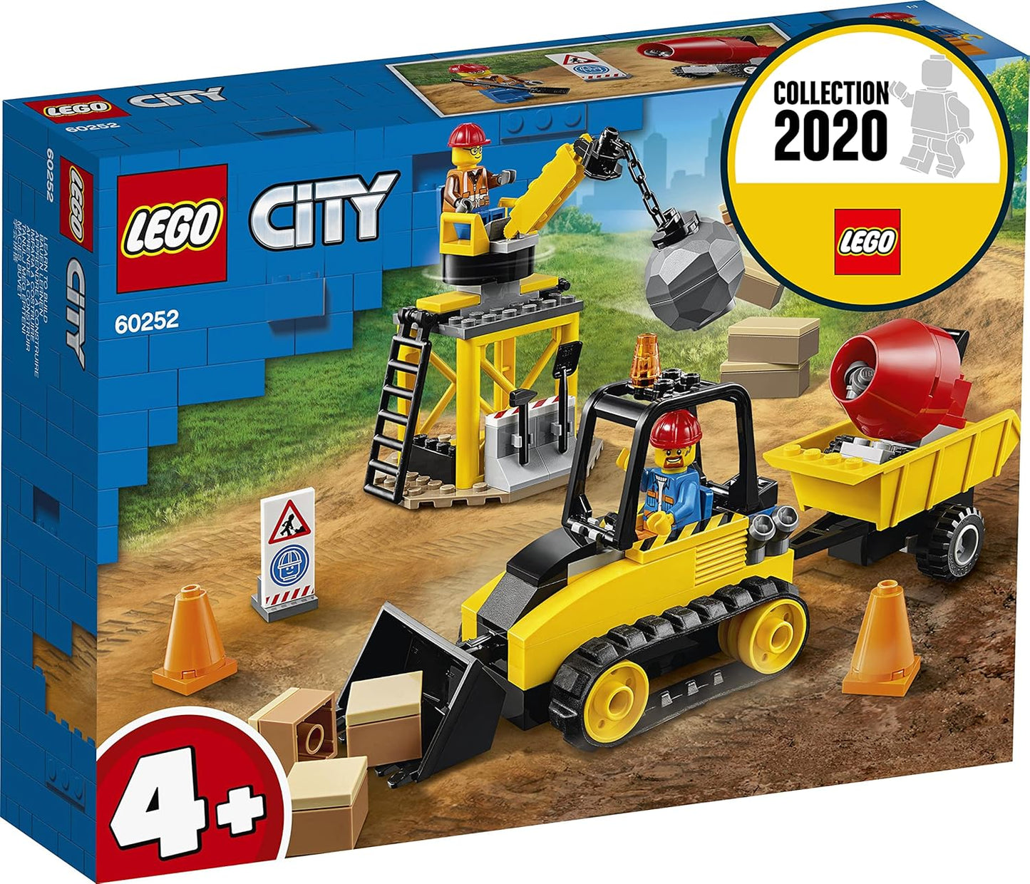 LEGO 60252 City Great Vehicles Construction Bulldozer