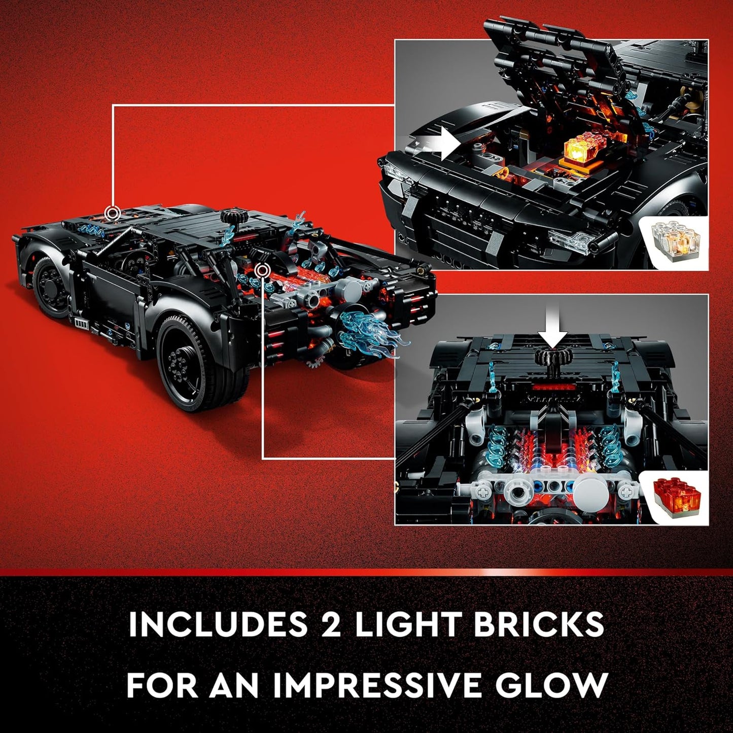 Lego Technic 42127 The Batman Batmobile (1360 pcs)