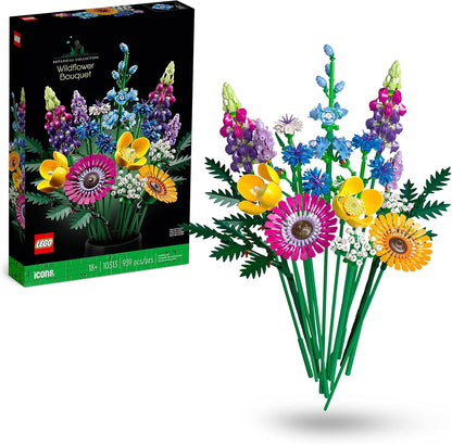 LEGO 10313 Icons Wildflower Bouquet Set