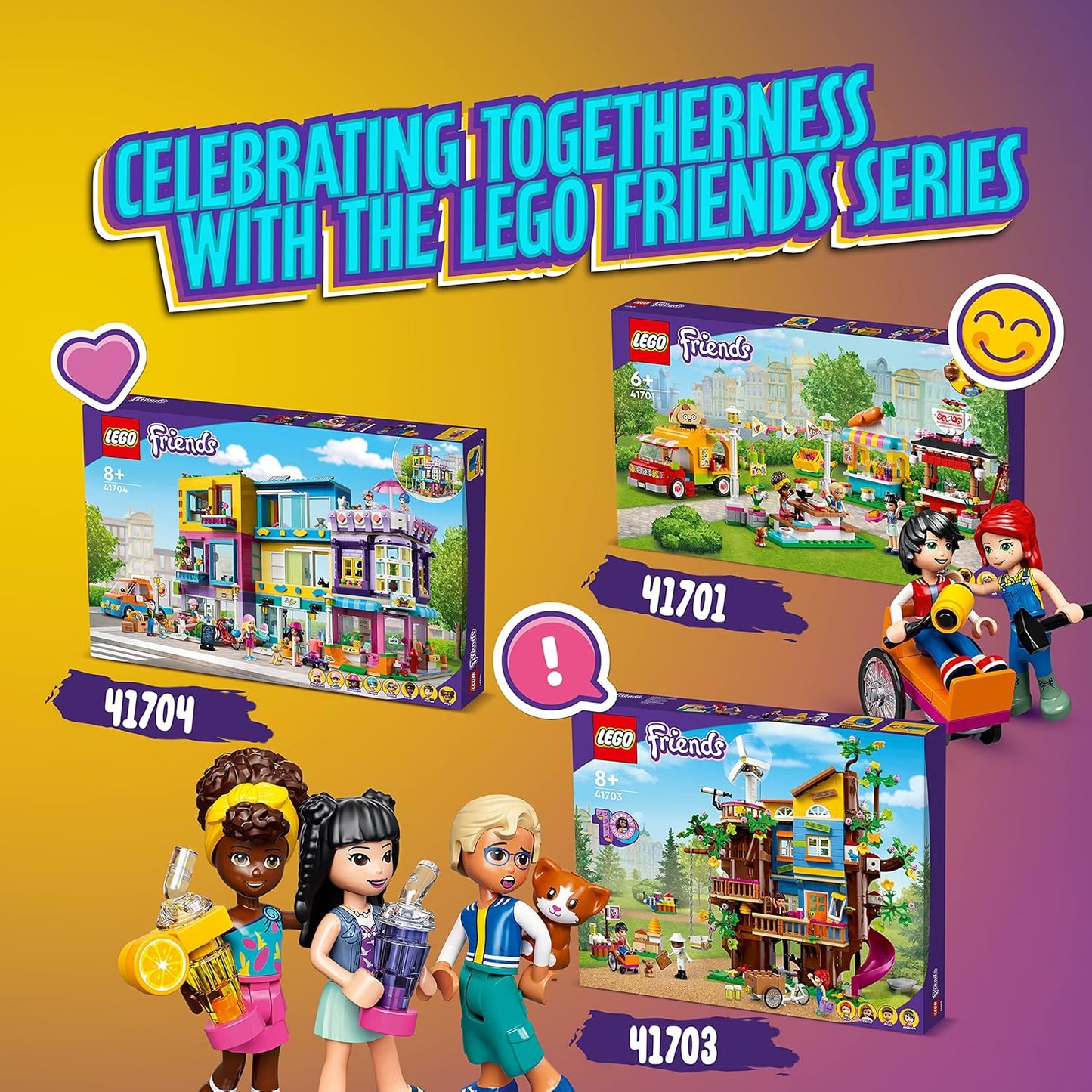 LEGO Friends 41704 Heartlake City Apartment