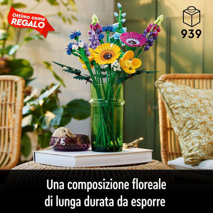 LEGO 10313 Icons Wildflower Bouquet Set