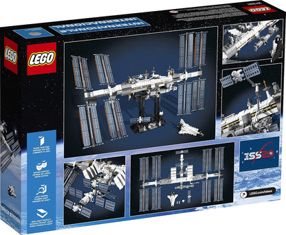 Lego Ideas International Space Station 21321 Toy Blocks, Present, Universe, Boys, Girls, Ages 16 and Up