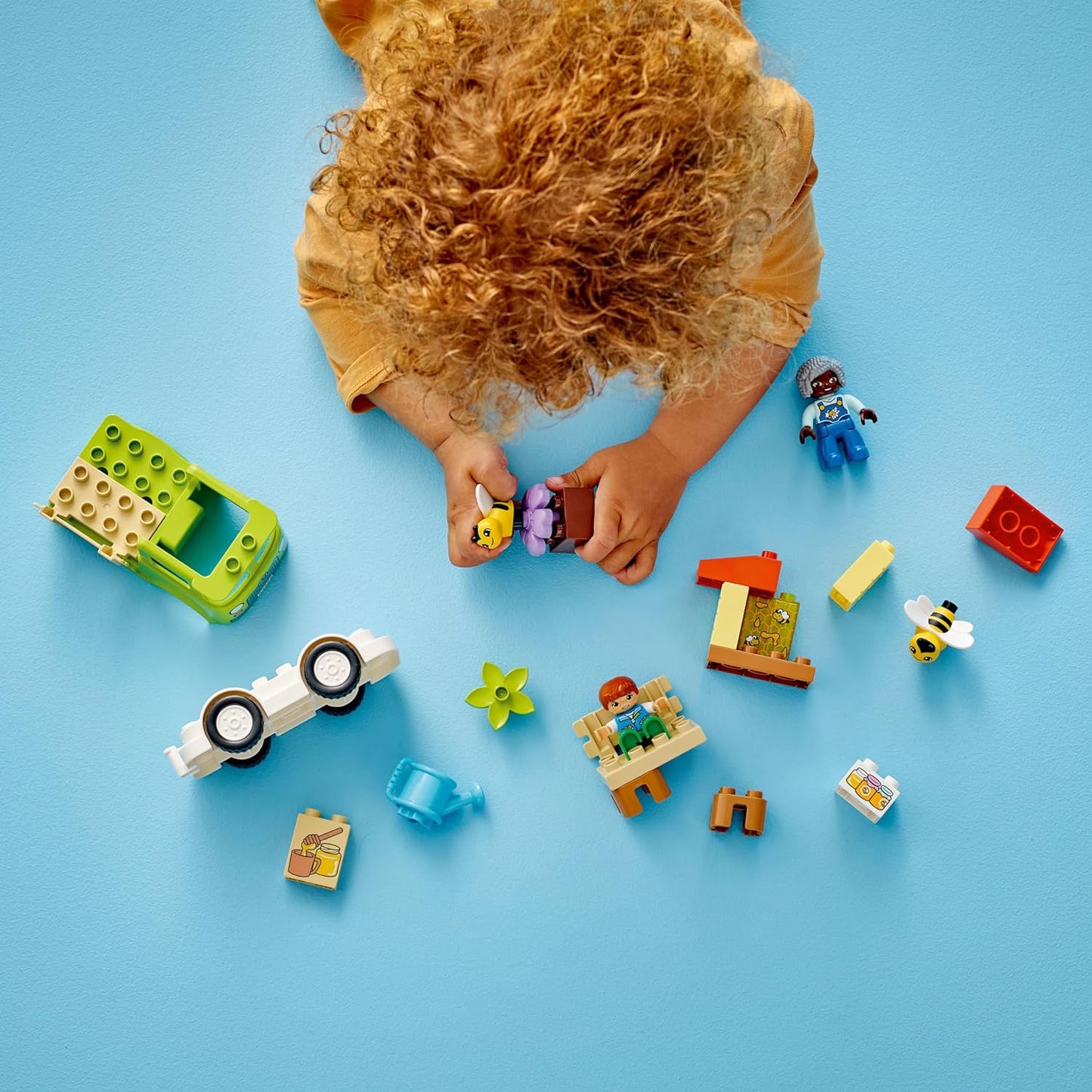 LEGO My City Duplo Bee Care and Beehives, Educational Toy for Boys and Girls, 2 Bee Figures and Truck, Construction Set, Easter Gift for Boys and Girls Ages 2 and Up 10419