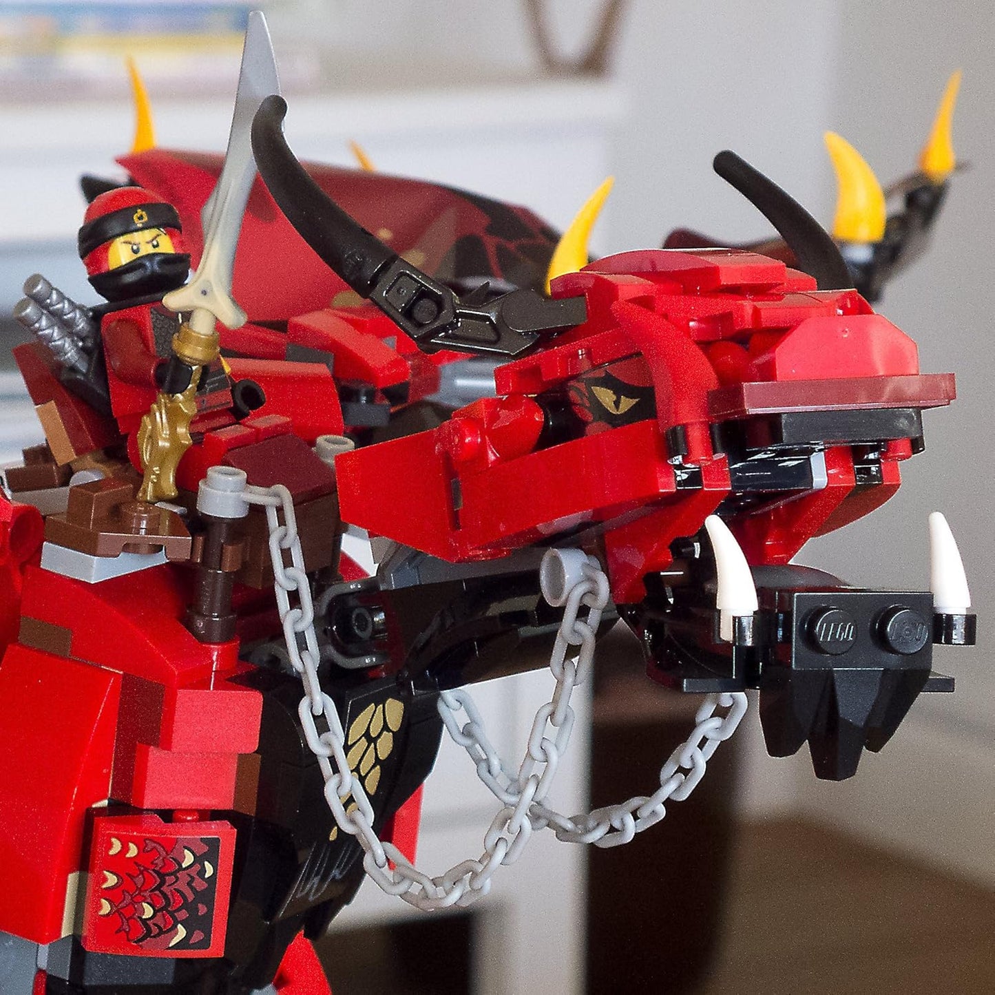 Ninjago Firstbourne Playset, Dragon & Hunter Helicopter Toy, Build & Play Dragon Toys for Kids