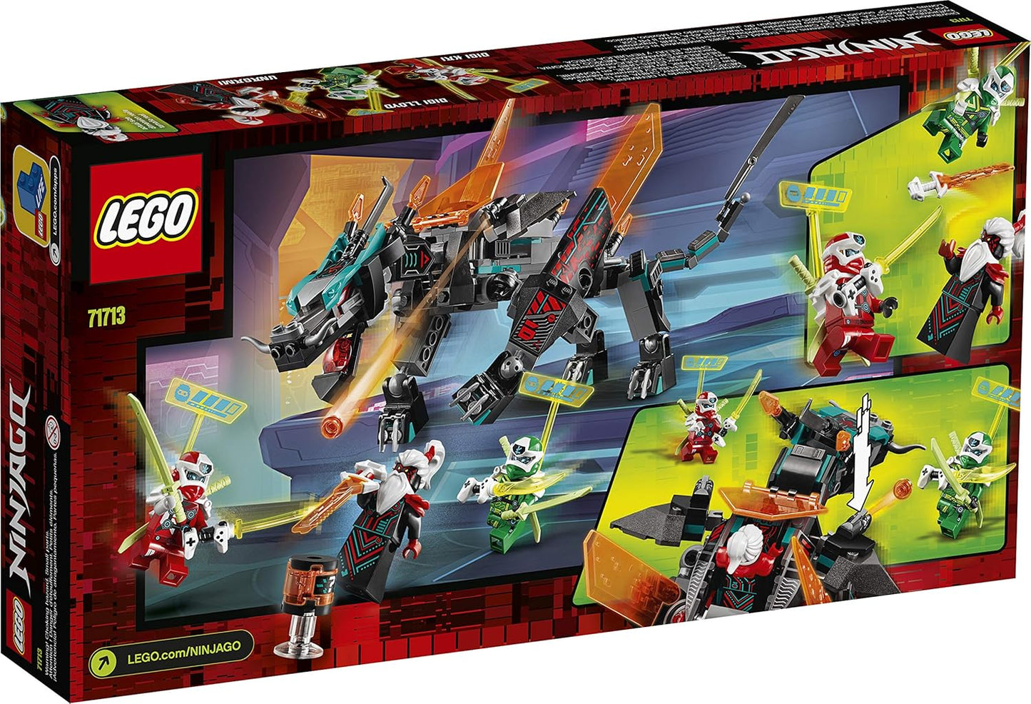 Lego NINJAGO Empire Dragon 71713 Ninja Toy Building Kit, New 2020 (286 Pieces)