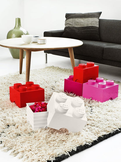 LEGO 4 Cones White Storage Box
