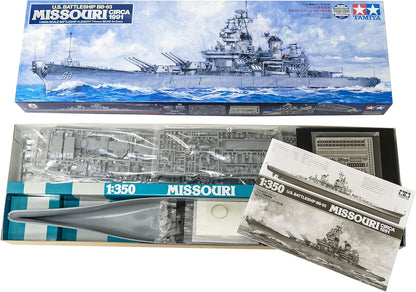 Tamiya Models USS Missouri BB-63 Circa 1991 Model Kit, Model:TM78029