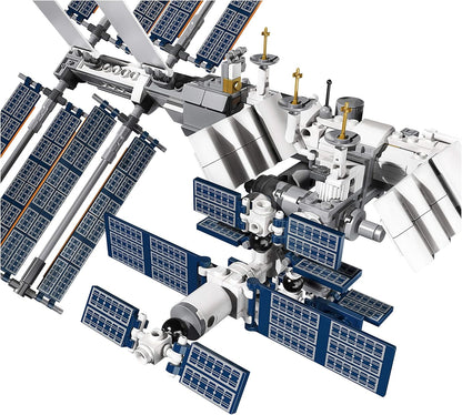 Lego Ideas International Space Station 21321 Toy Blocks, Present, Universe, Boys, Girls, Ages 16 and Up